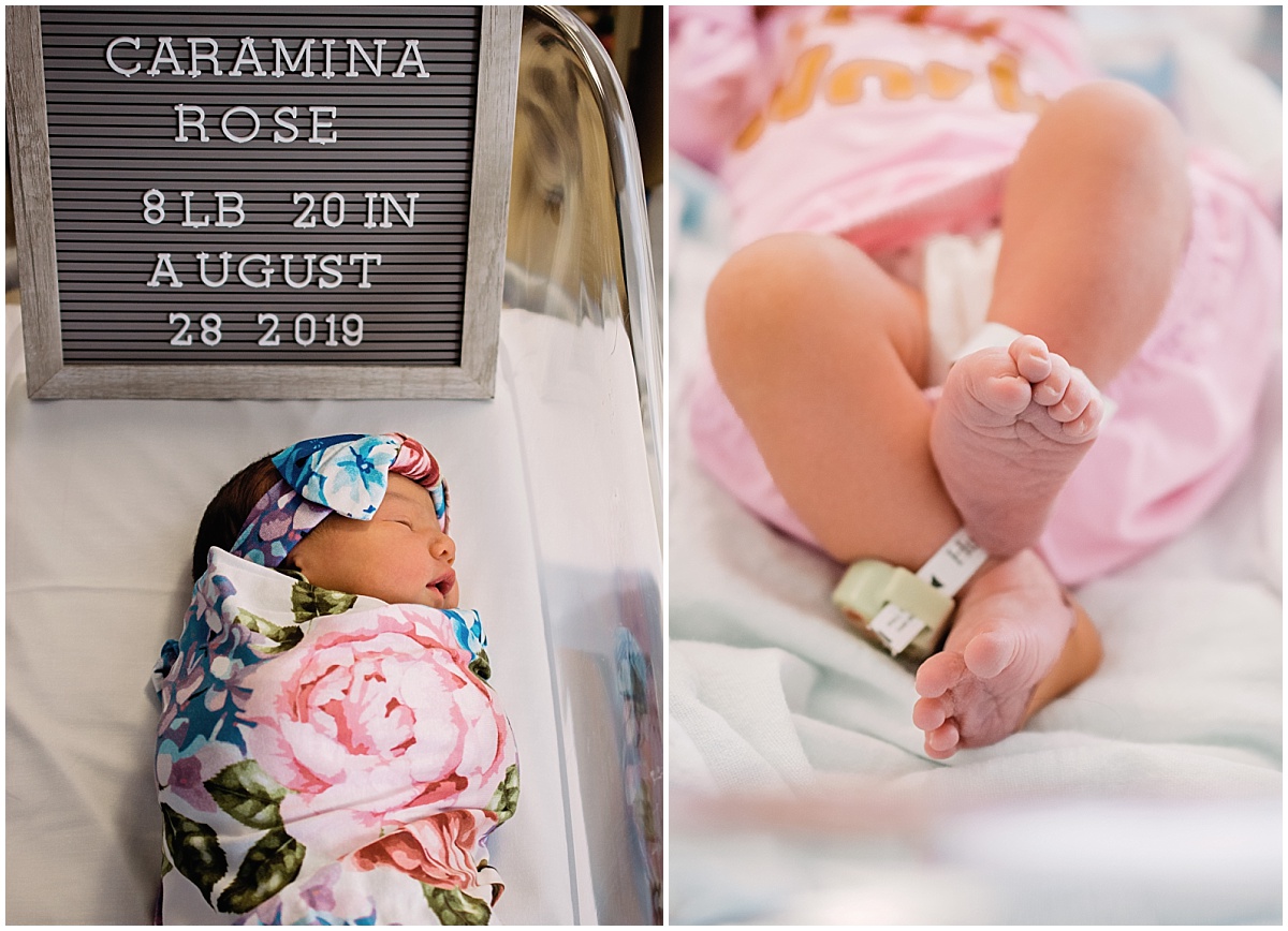Newborn Fresh 48 hospital portraits