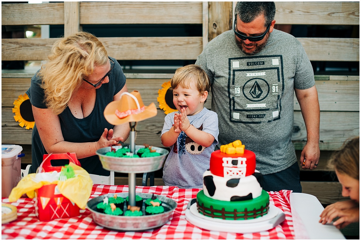 River's second birthday party in Currituck, NC.  Photos by Laura Walter photography.